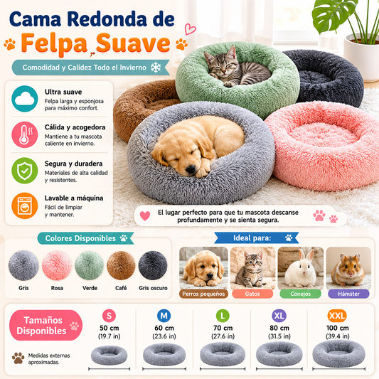 DreamNest – La Cama que Tu Mascota Merece