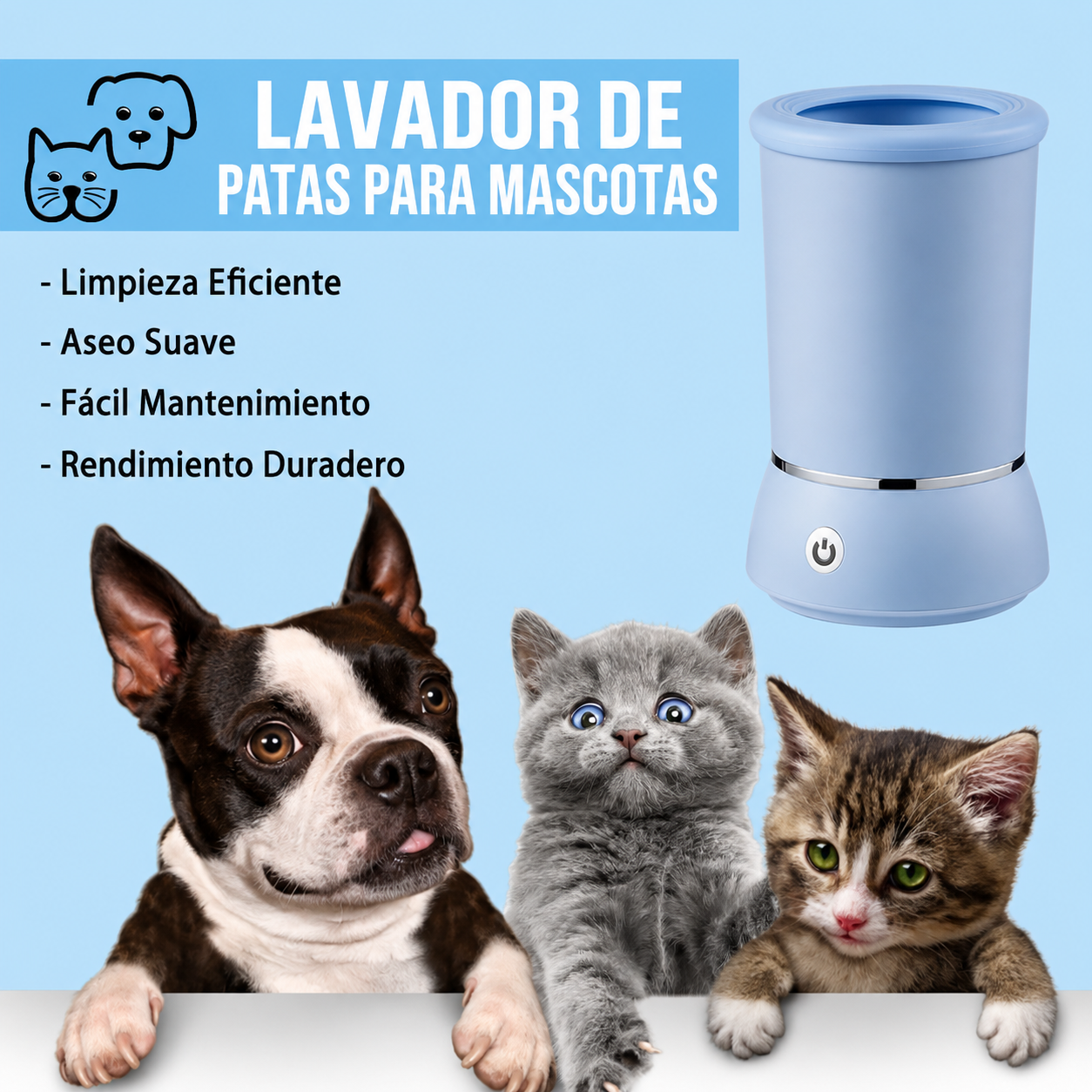 Limpiador de Patas Recargable